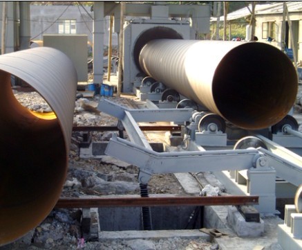 鋼管內外壁拋丸機 鋼管內外壁拋丸機