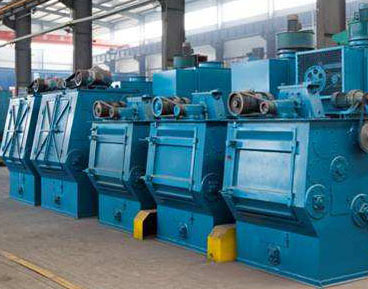 Q3220履帶式拋丸機(jī),兩個(gè)拋丸器雙拋頭 Q3220履帶式拋丸機(jī),兩個(gè)拋丸器雙拋頭