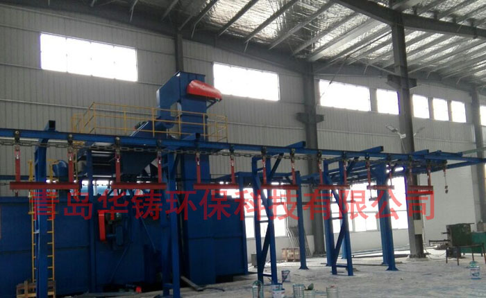鏈板式拋丸機(jī)使用現(xiàn)場(chǎng)圖 鏈板式拋丸機(jī)使用現(xiàn)場(chǎng)圖
