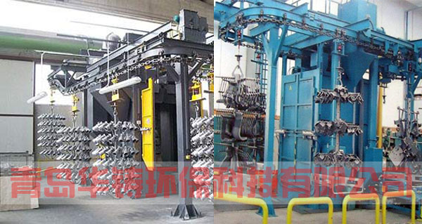 自動(dòng)懸鏈輸送式拋丸機(jī) 自動(dòng)懸鏈輸送式拋丸機(jī)