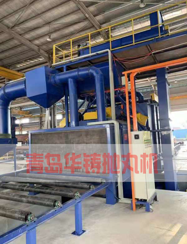 鋼結(jié)構(gòu)拋丸機(jī)加鋼丸 鋼結(jié)構(gòu)拋丸機(jī)加鋼丸