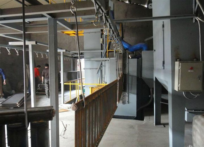 網(wǎng)架吊鏈拋丸機 網(wǎng)架吊鏈拋丸機