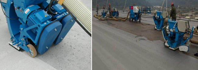 路面拋丸機 路面拋丸機