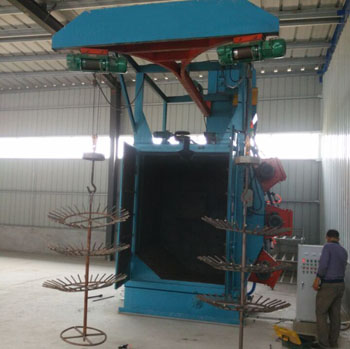 吊鉤式拋丸清理機(jī) 吊鉤式拋丸清理機(jī)