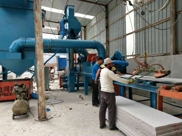 石材拋丸機圖一 石材拋丸機圖一